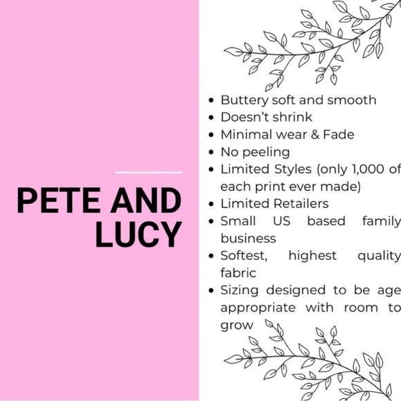 Long sleeved butterfly print tunic top with solid color blue fitted bottoms - Picture 8 of 9